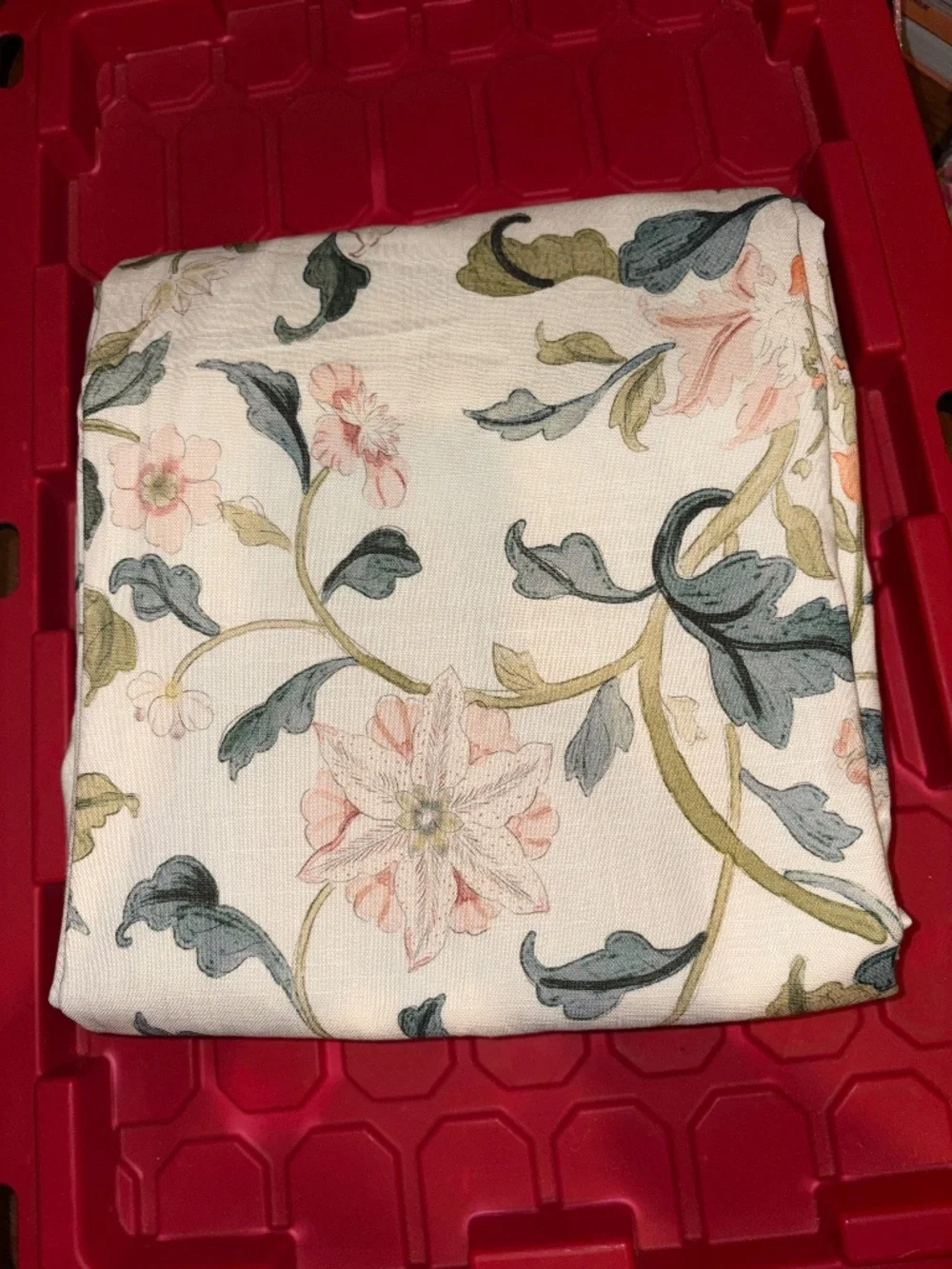 Anthropologie Organic Cotton Hattie Curtain Set